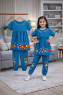 Short Sleeve & Long Pant Set