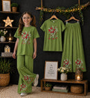 Short Sleeve & Long Pant Set