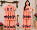 Short Sleeve & Long Pant Set