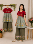 Short Sleeve & Long Pant Set