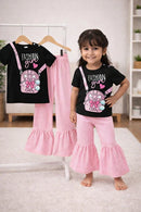 Short Sleeve & Long Pant Set